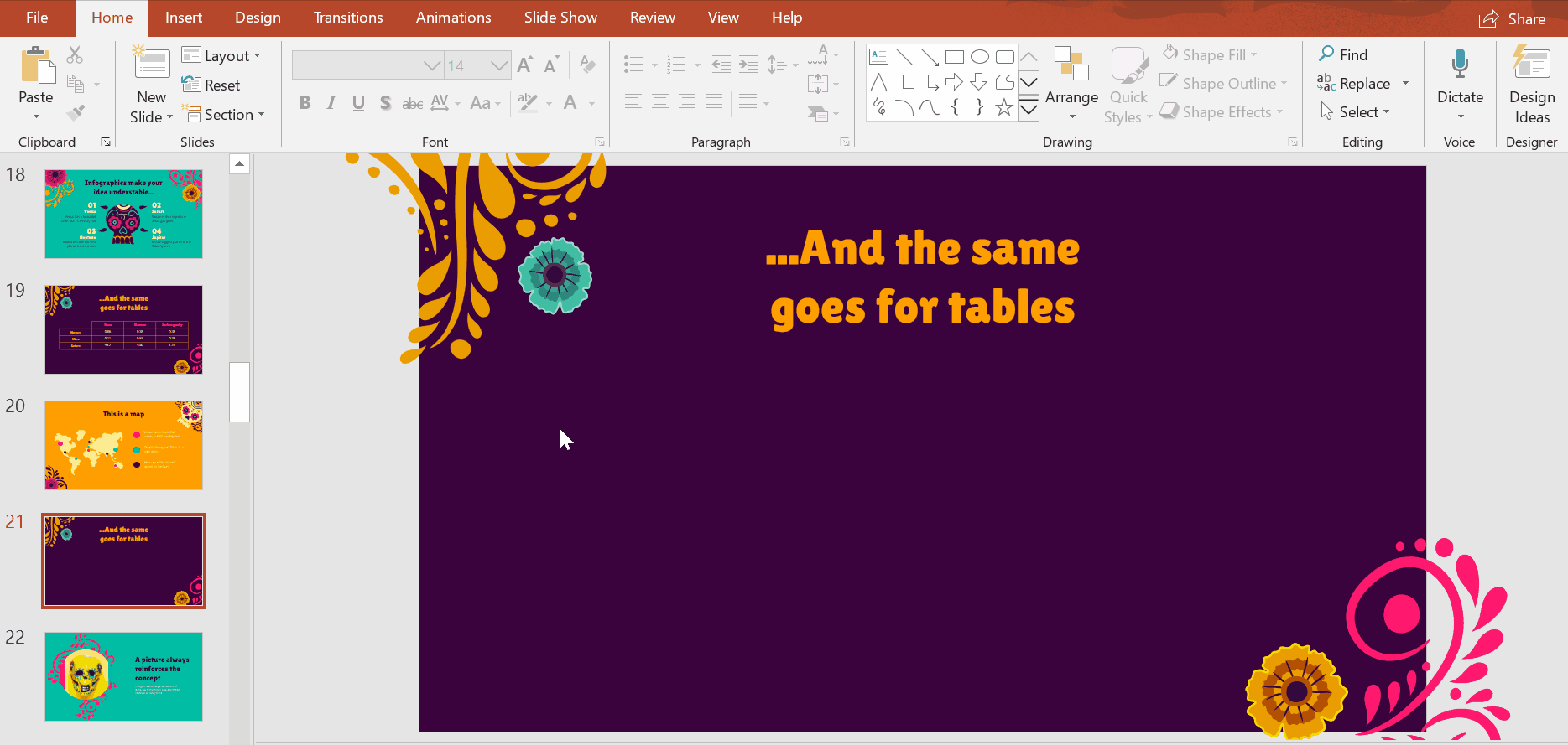 How to Create and Format Tables in PowerPoint -1