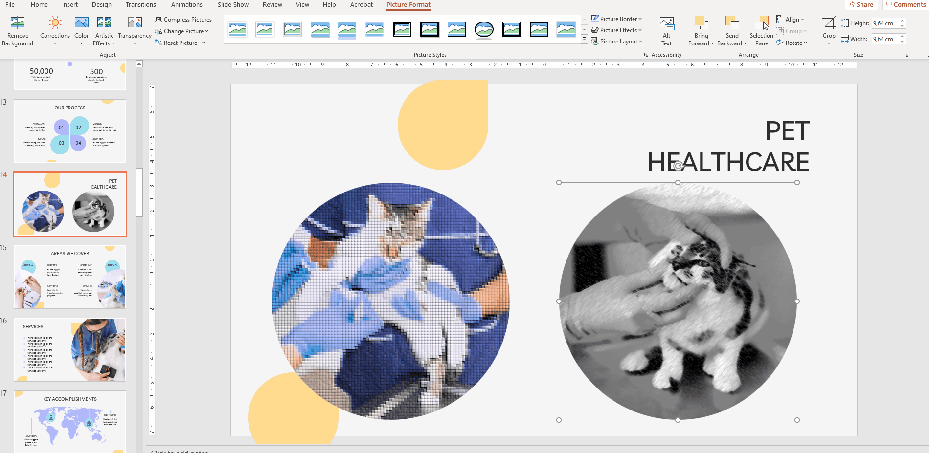 How to Apply Filters to the Pictures in PowerPoint -2