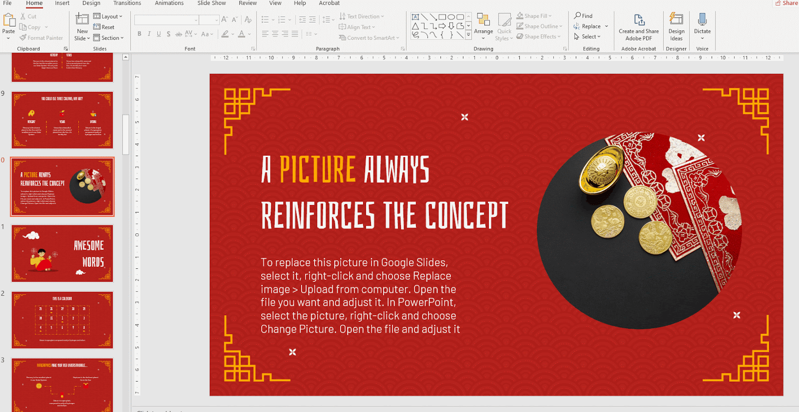 How to Use Basic Image Editing Tools in PowerPoint -2