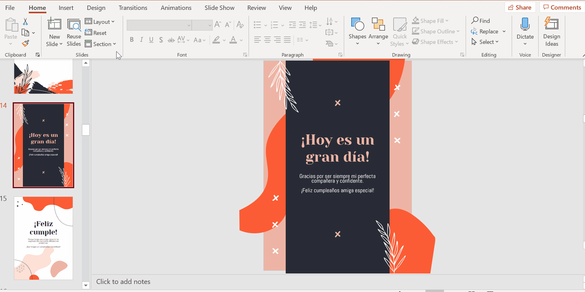 How to create a flyer in Powerpoint -4