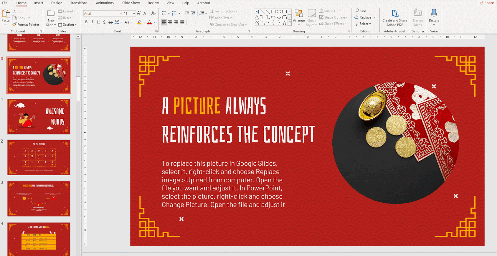 How to Use Basic Image Editing Tools in PowerPoint -4