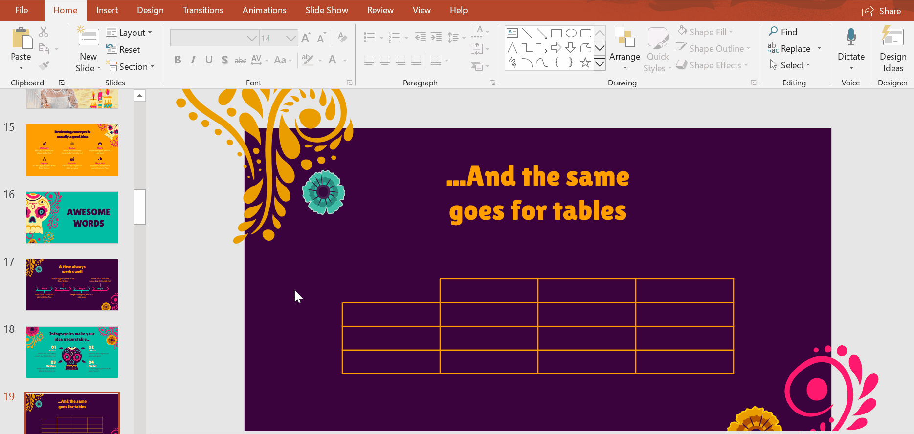 How to Create and Format Tables in PowerPoint -5