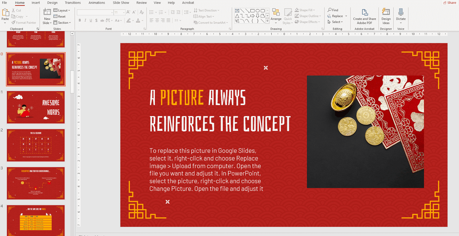 How to Use Basic Image Editing Tools in PowerPoint -5