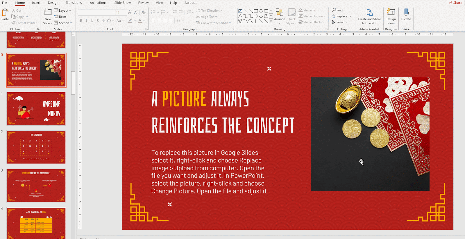 How to Use Basic Image Editing Tools in PowerPoint -7