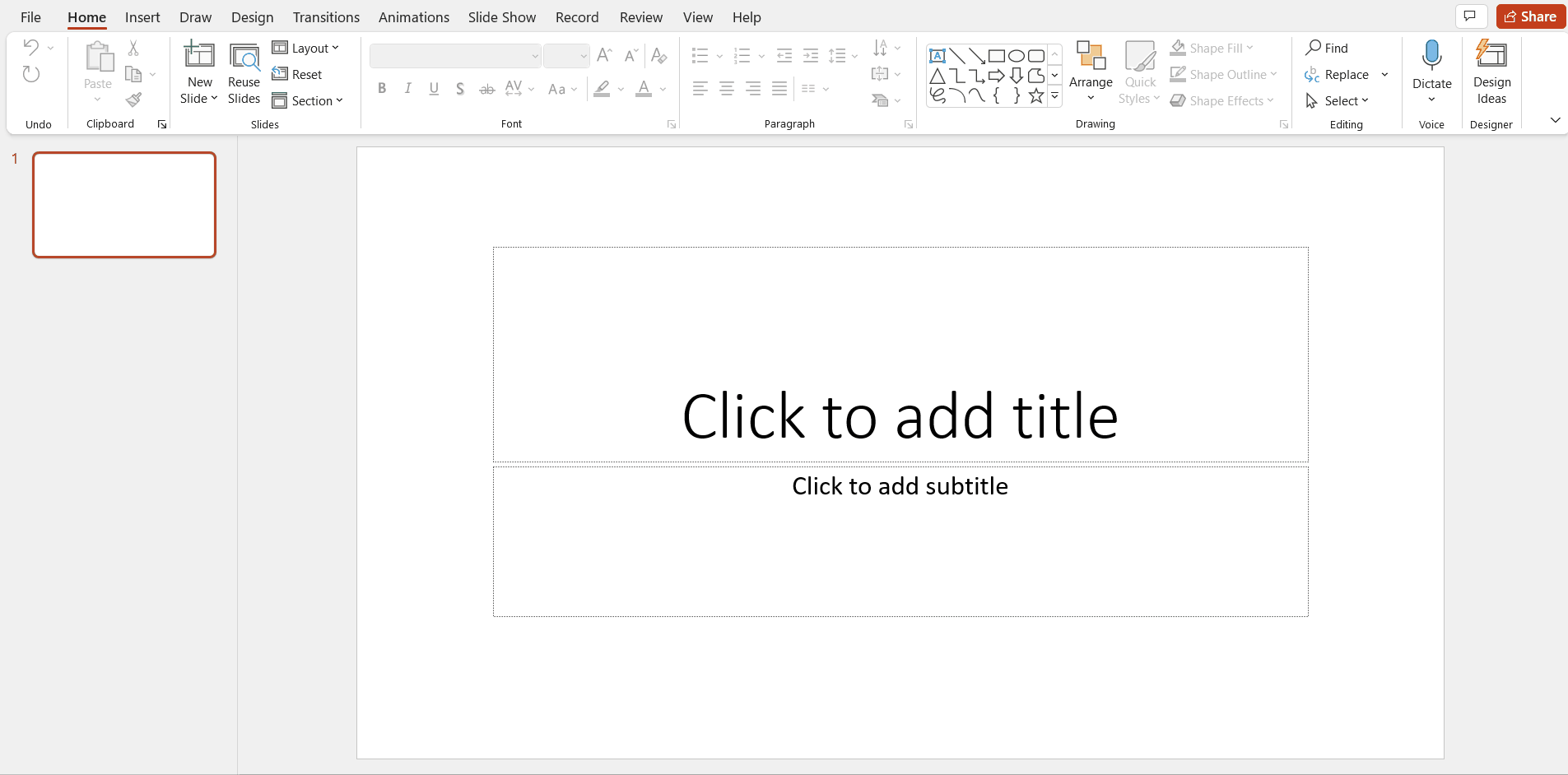 How to Make a Calendar in PowerPoint -1