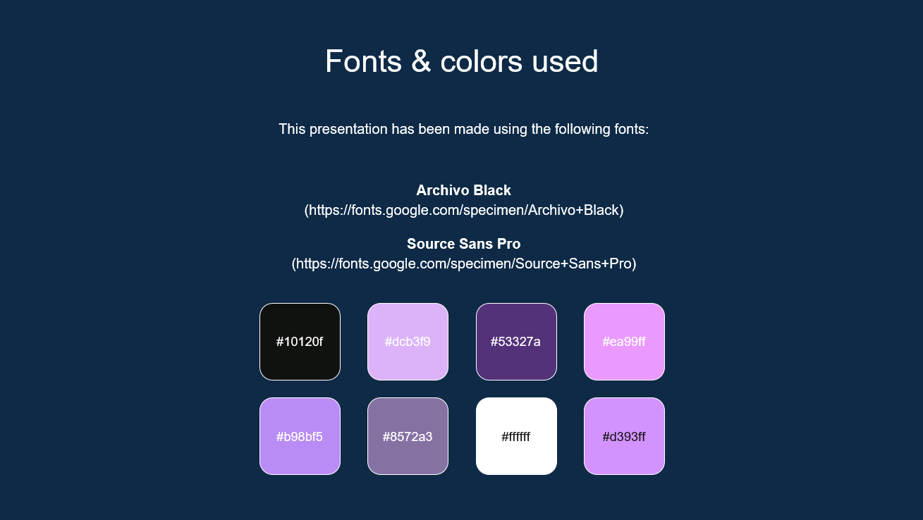 Fonts-&-colors-used