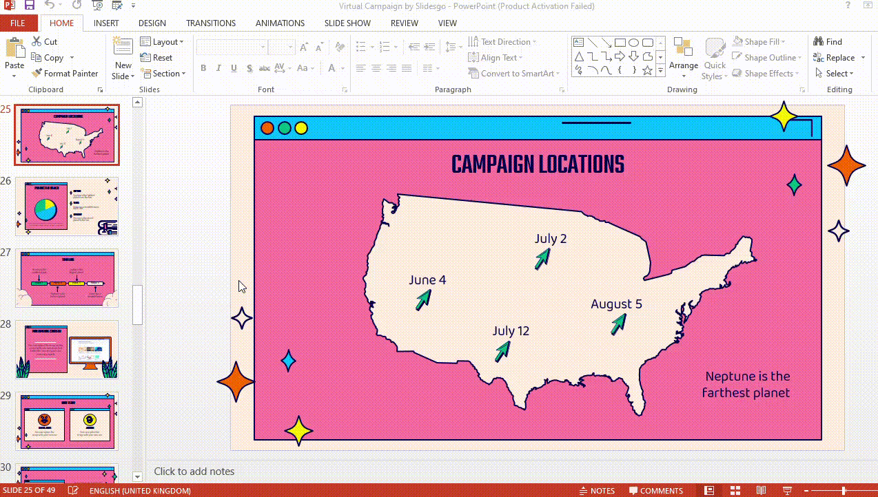 How to create and format maps in PowerPoint -6