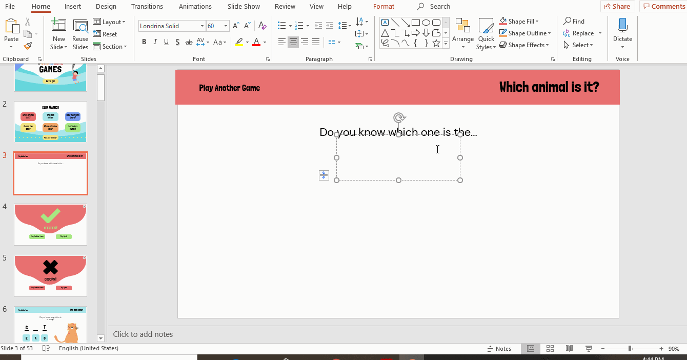 How to Make a Quiz for Your Online Classes Using PowerPoint -1