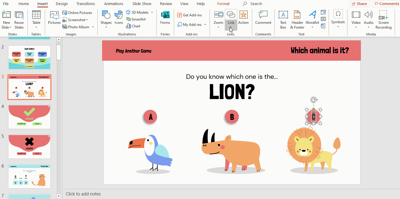 How to Make a Quiz for Your Online Classes Using PowerPoint -10