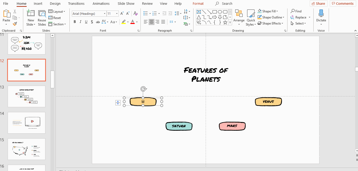 How to Make a Mind Map in PowerPoint -4