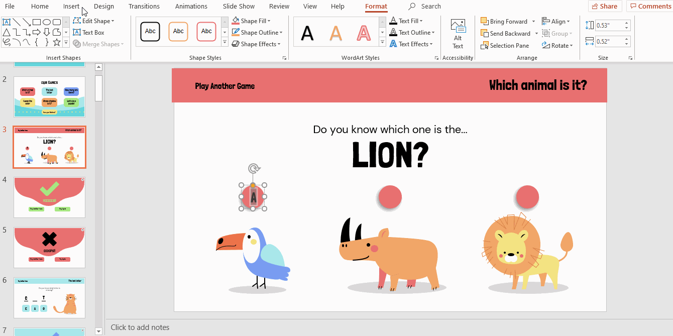 How to Make a Quiz for Your Online Classes Using PowerPoint -9