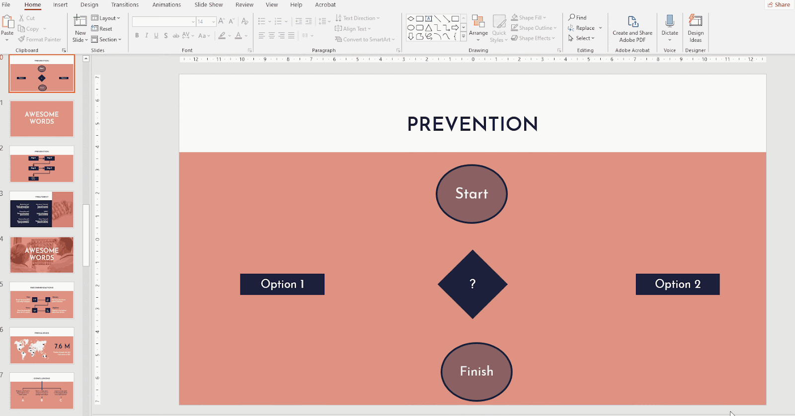 How to Create a Flowchart in PowerPoint -3