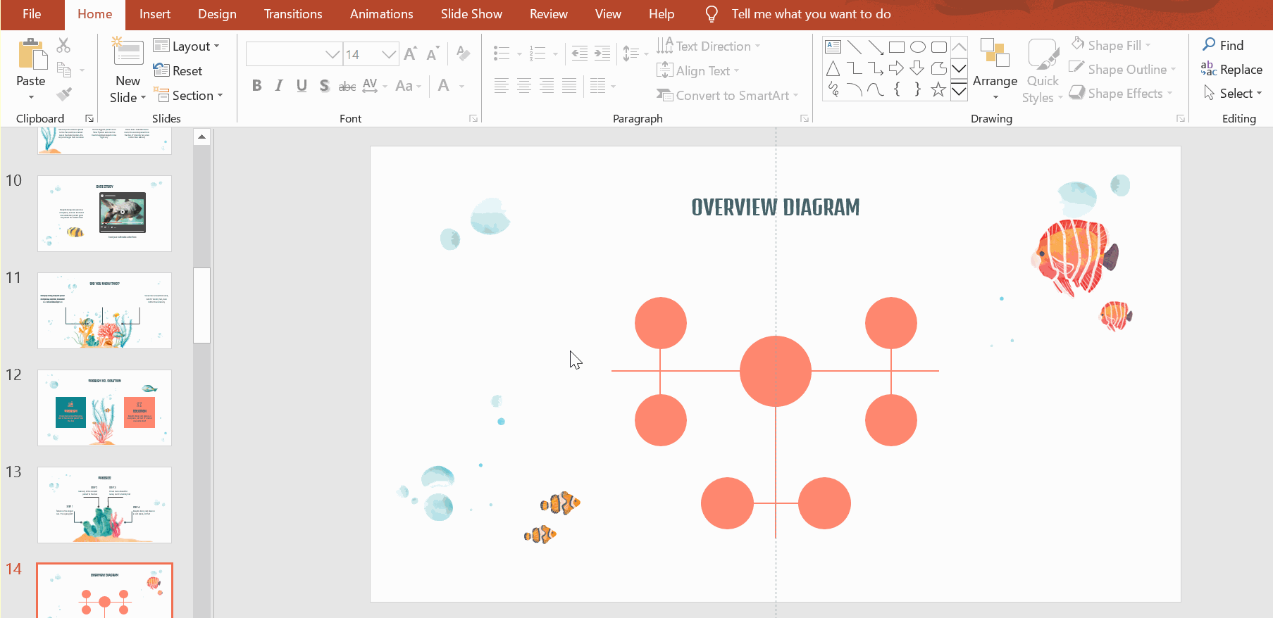 How to Make a Concept Map in PowerPoint -11