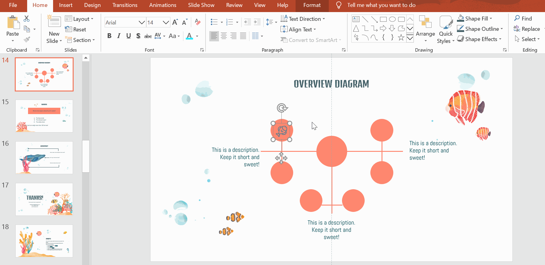 How to Make a Concept Map in PowerPoint -16