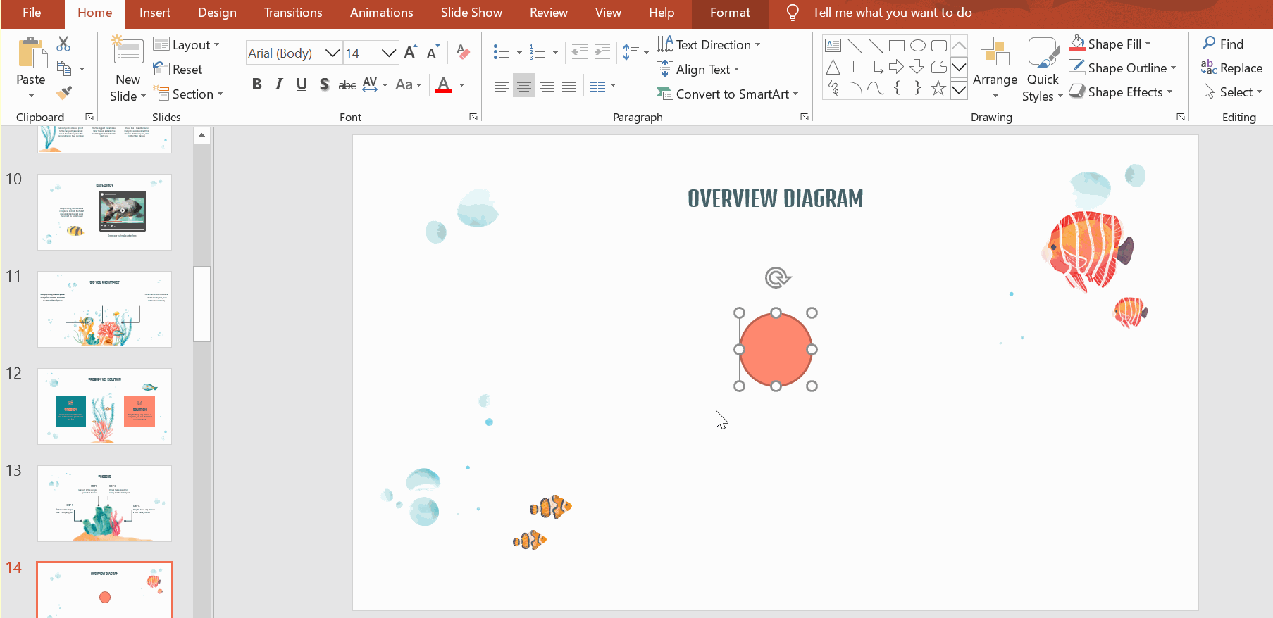 How to Make a Concept Map in PowerPoint -2