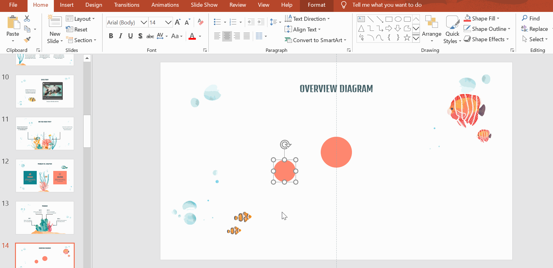 How to Make a Concept Map in PowerPoint -4