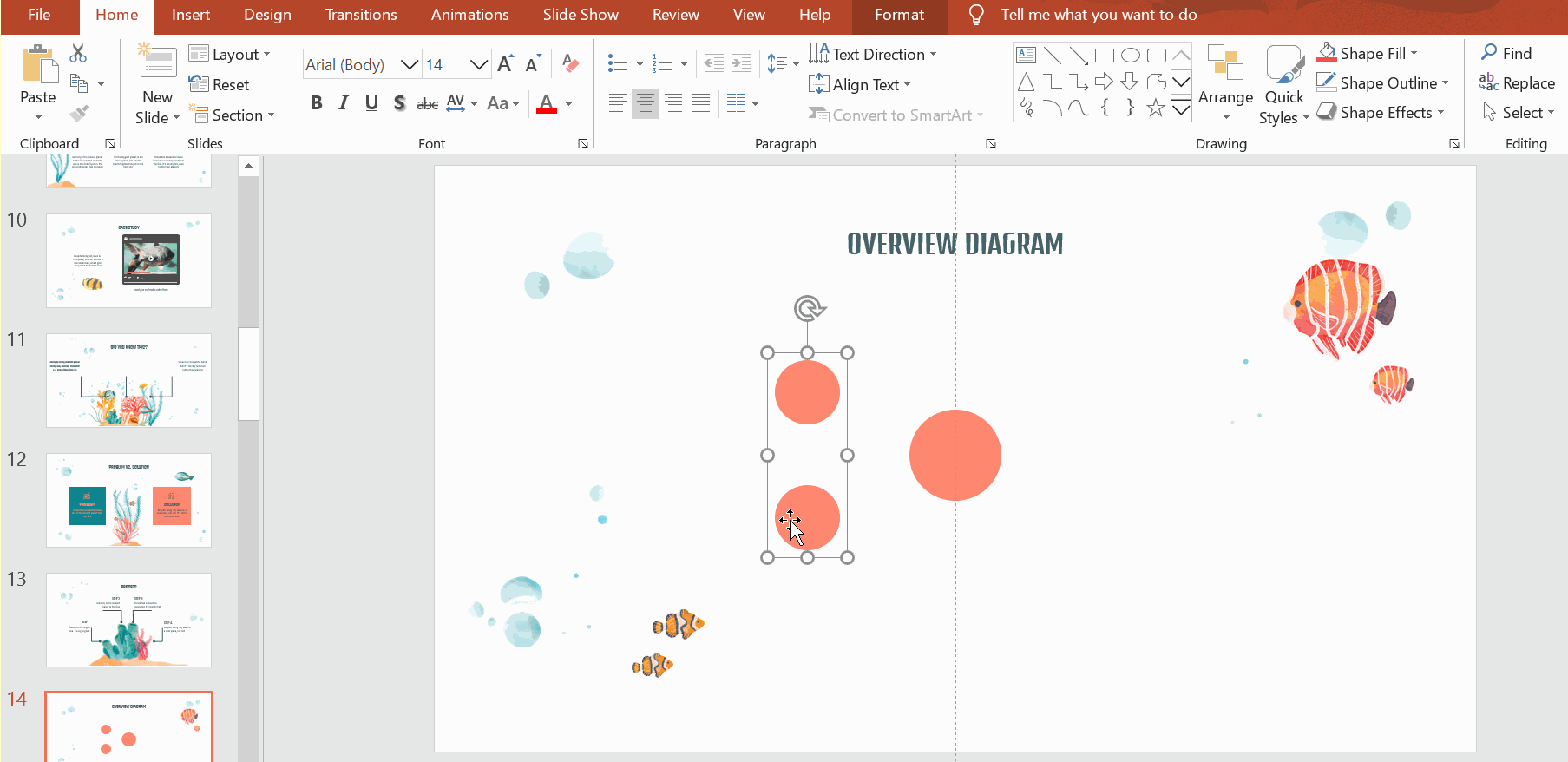 How to Make a Concept Map in PowerPoint -6