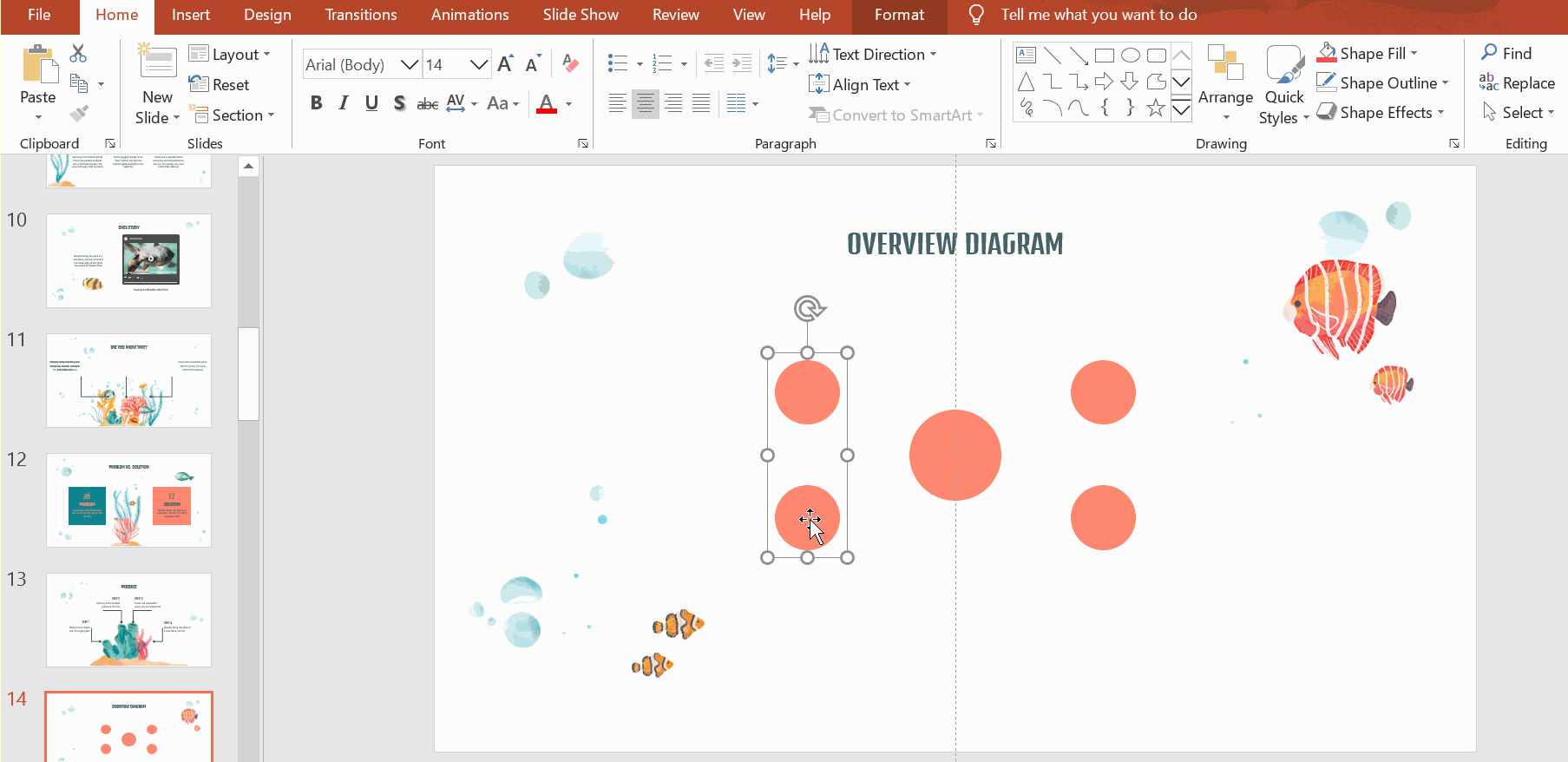 How to Make a Concept Map in PowerPoint -7