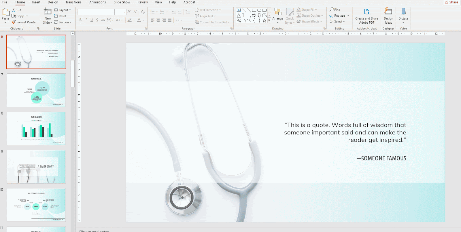 How to Create a Watermark in PowerPoint -1