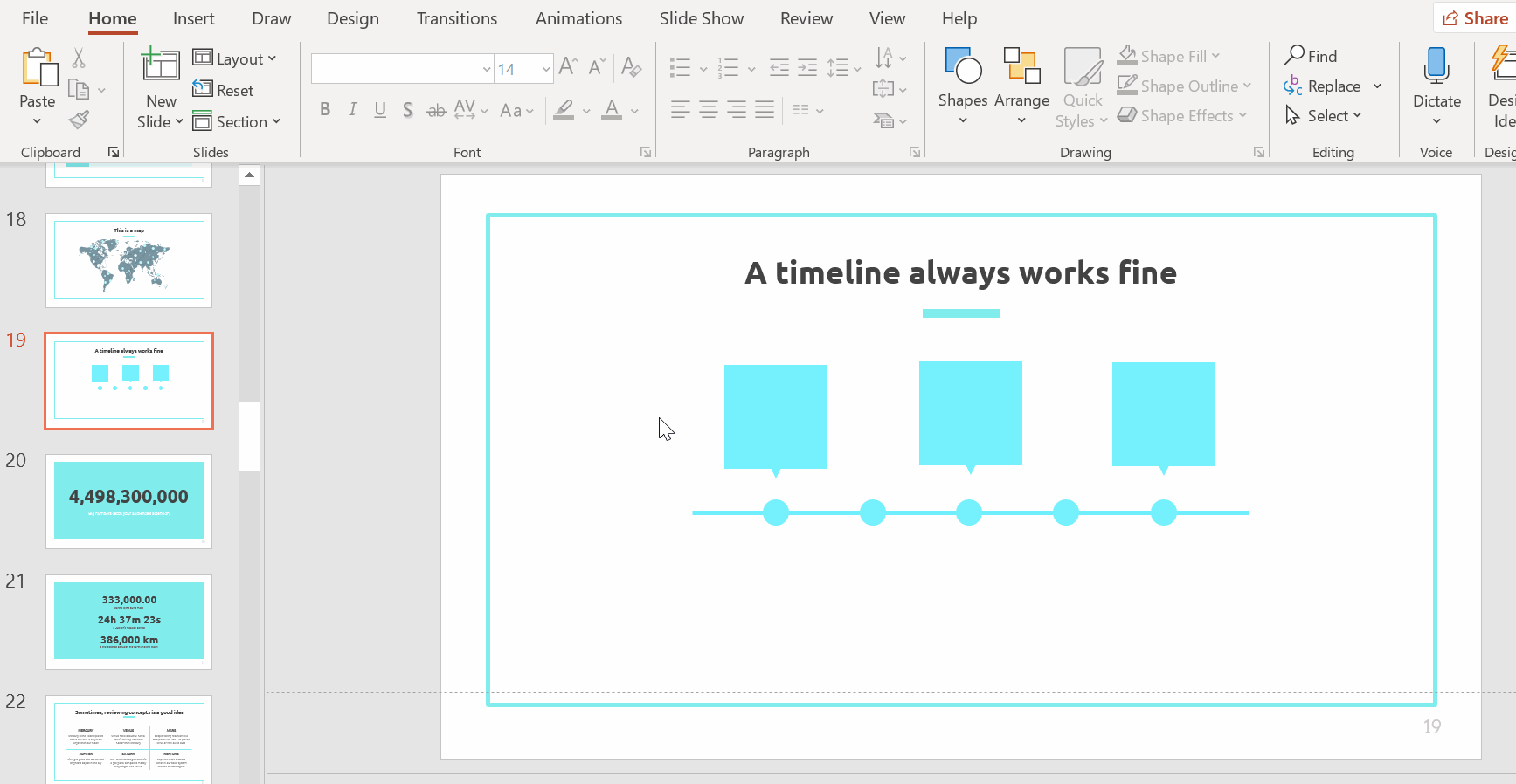 How to Create a Timeline in PowerPoint -11