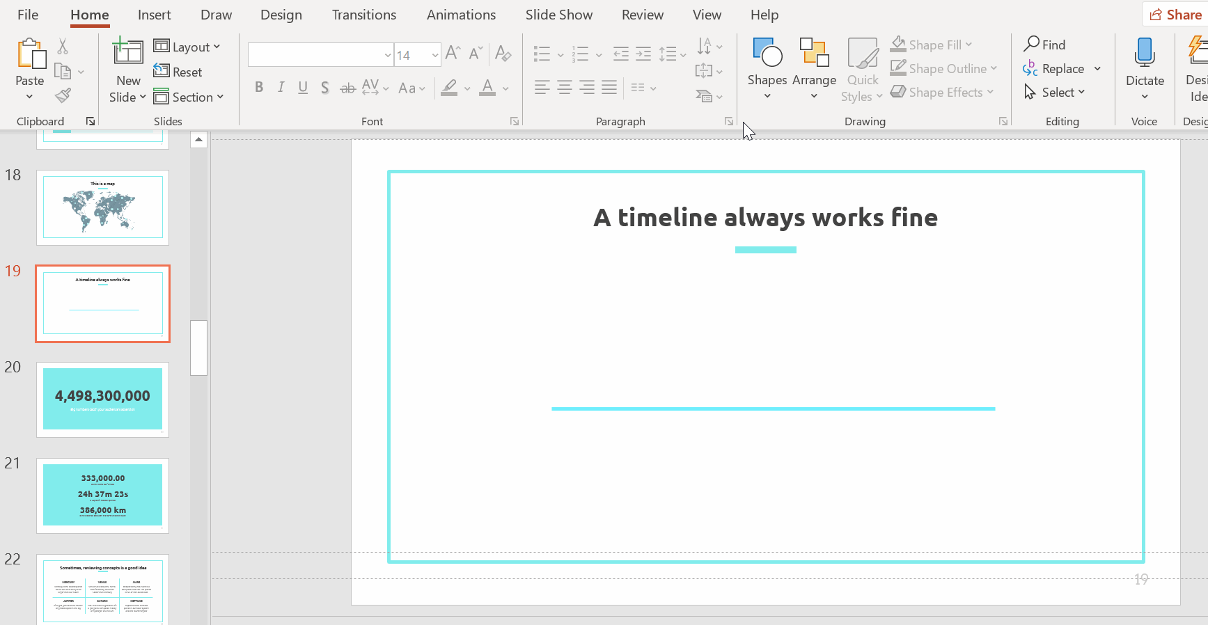 How to Create a Timeline in PowerPoint -3