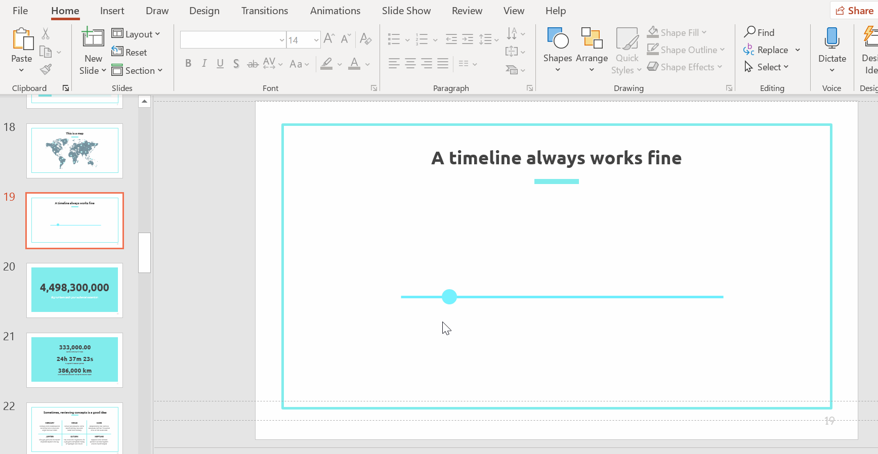 How to Create a Timeline in PowerPoint -5