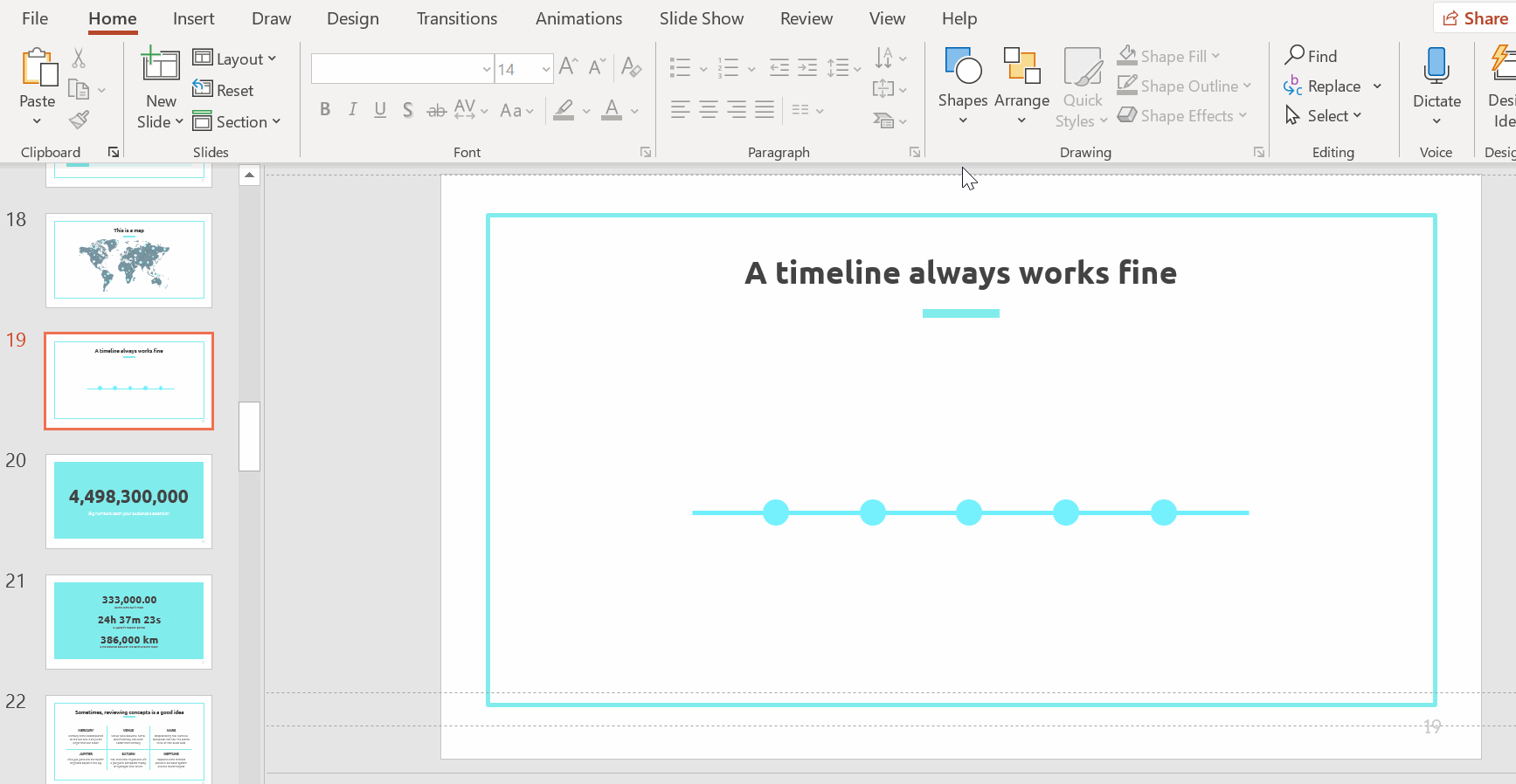 How to Create a Timeline in PowerPoint -7