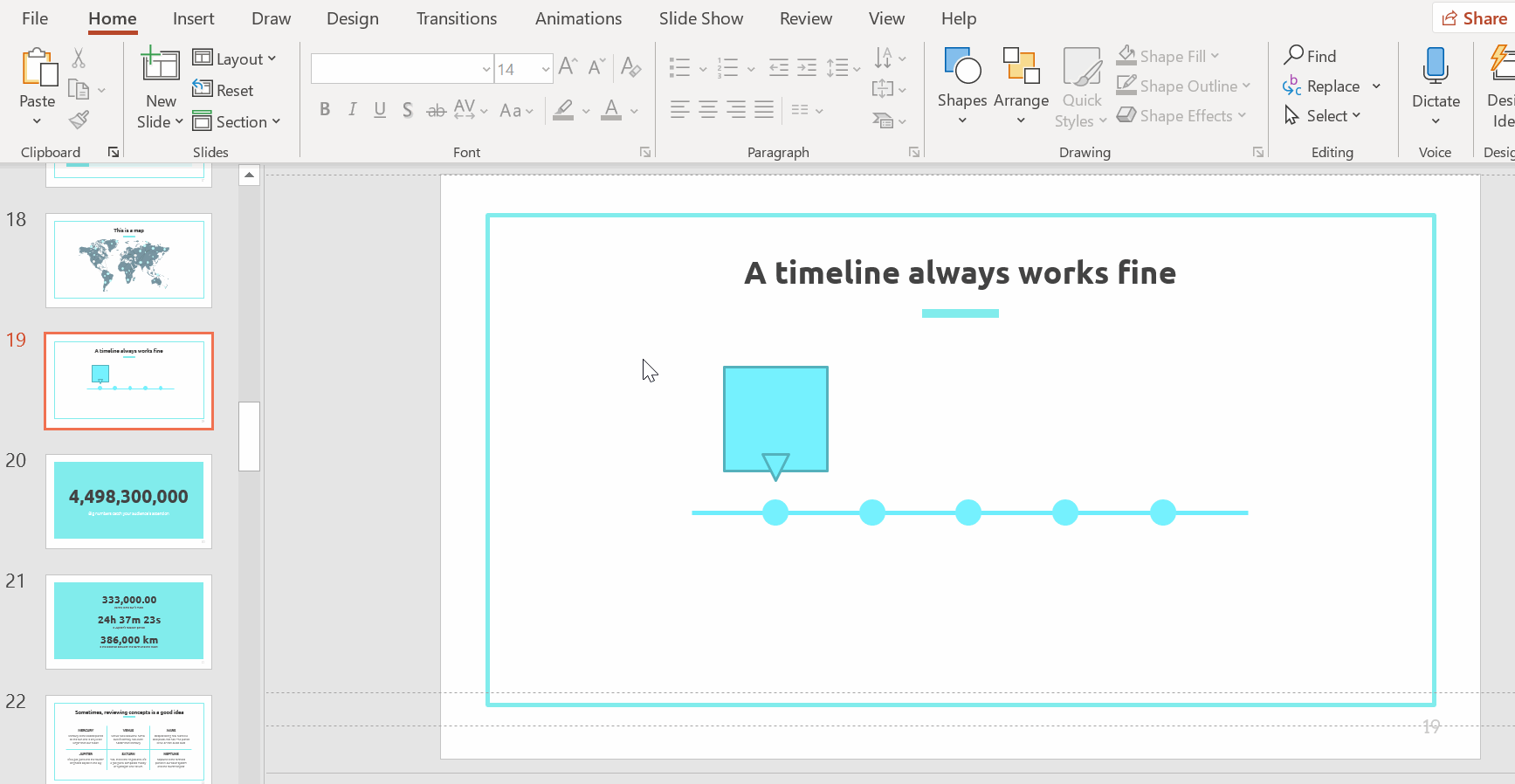 How to Create a Timeline in PowerPoint -8