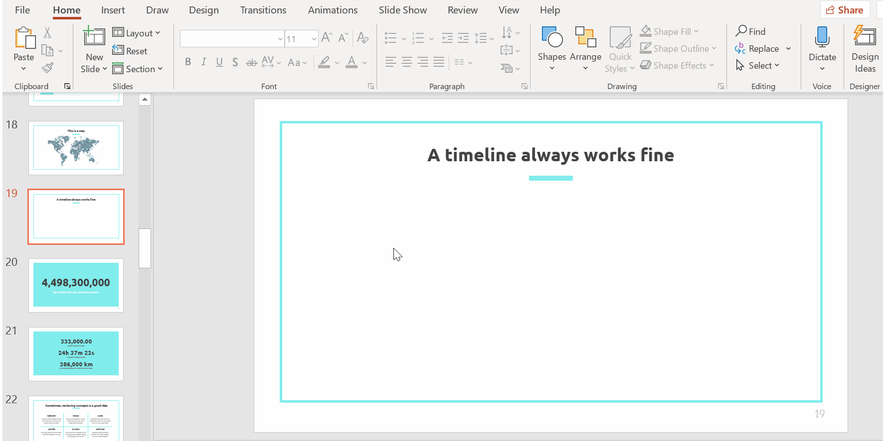 How to Create a Timeline in PowerPoint -1