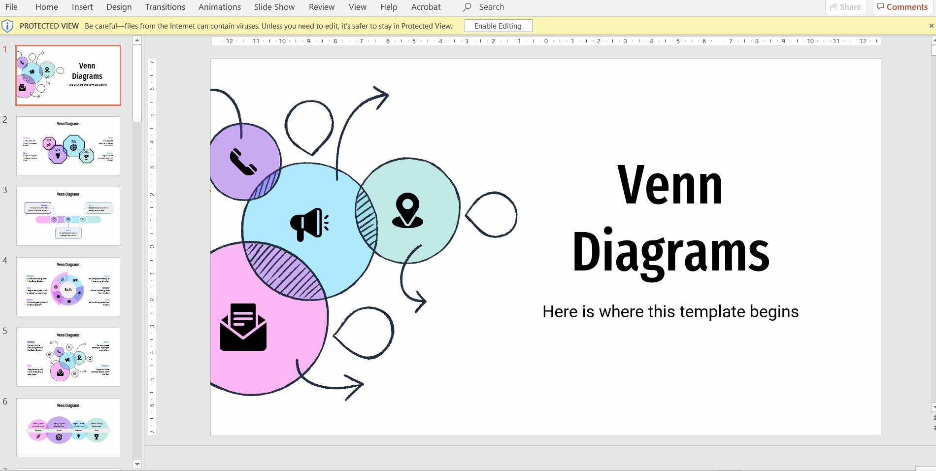 How to Create a Venn Diagram in PowerPoint -7