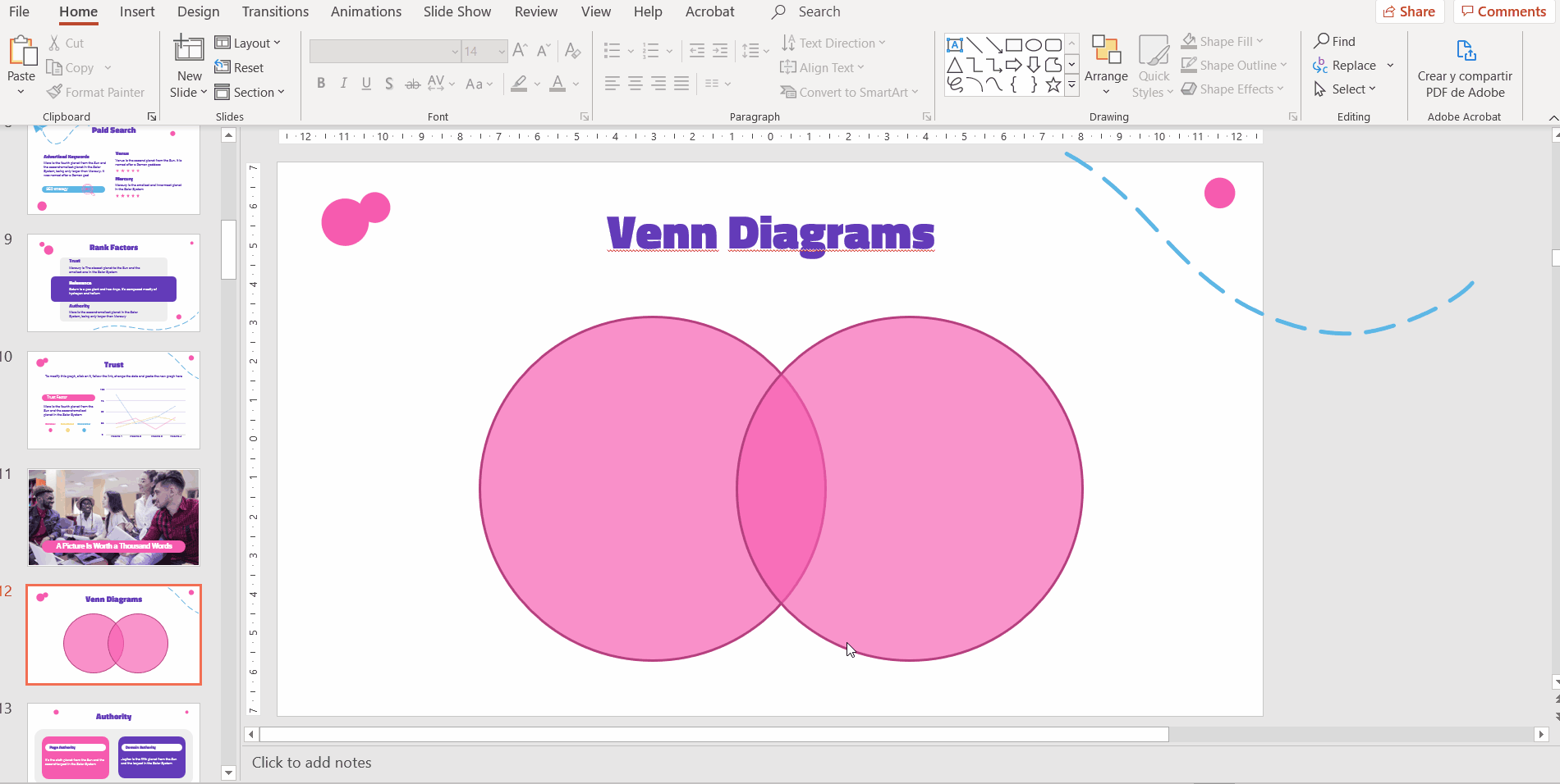 How to Create a Venn Diagram in PowerPoint -4