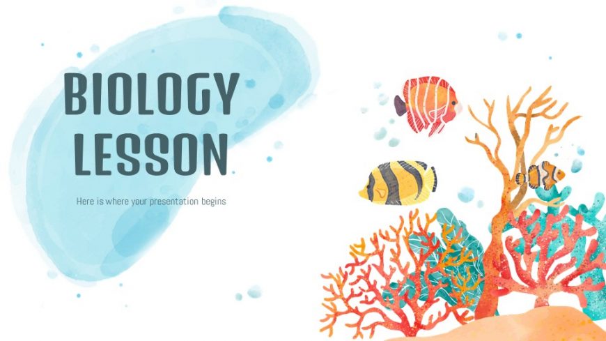 presentation biology template
