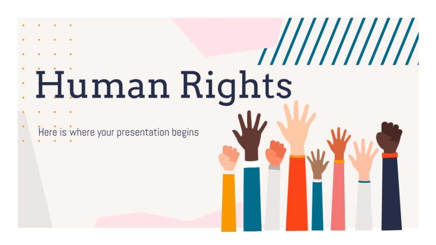 Human Rights Ppt Template Free Download