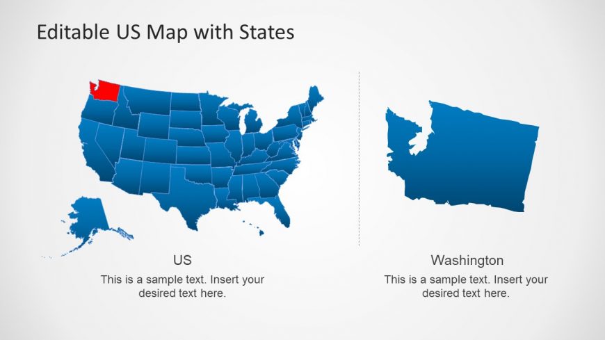 US Map PowerPoint Template5 870x489 