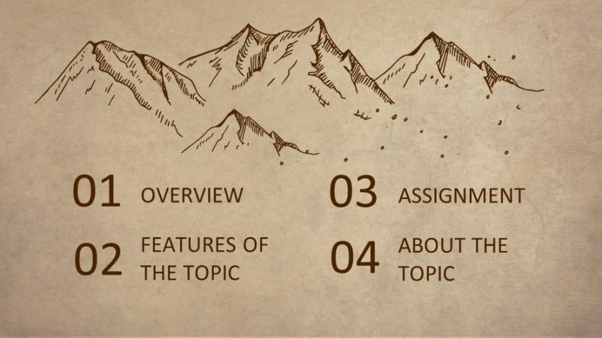 Mẫu PowerPoint lịch sử trên giấy papyrus sẽ giúp cho bài giảng của bạn trở nên đặc biệt hơn. Hãy trang trí bài giảng của bạn với lớp nền độc đáo và thu hút sự chú ý của học sinh.