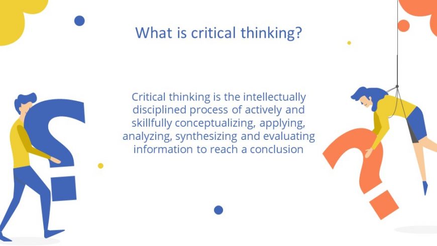 logic and critical thinking ppt