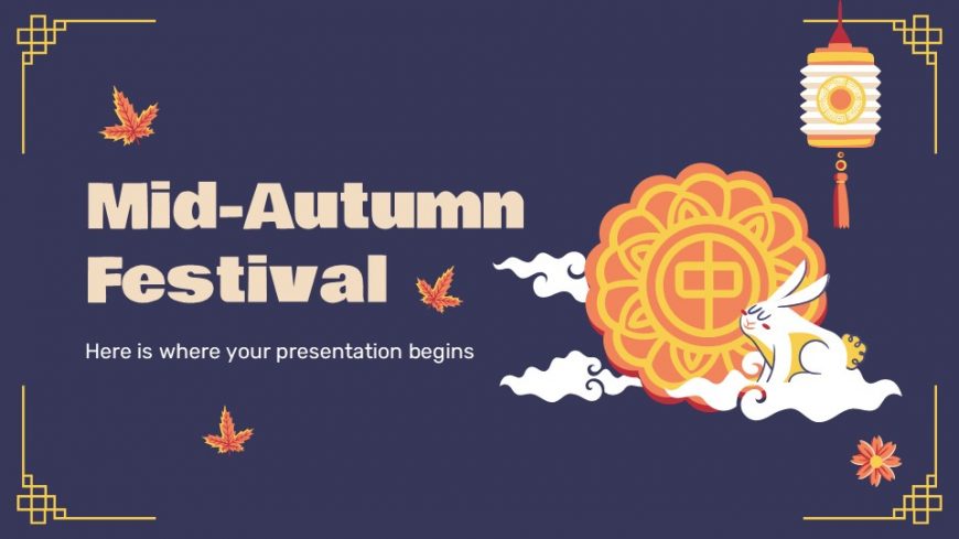 Free Mid Autumn Festival PowerPoint Temlate Google Slides Theme