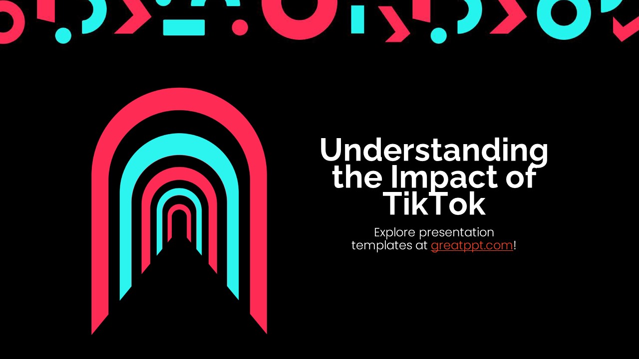 The Impact of TikTok PowerPoint Template by GreatPPT 1