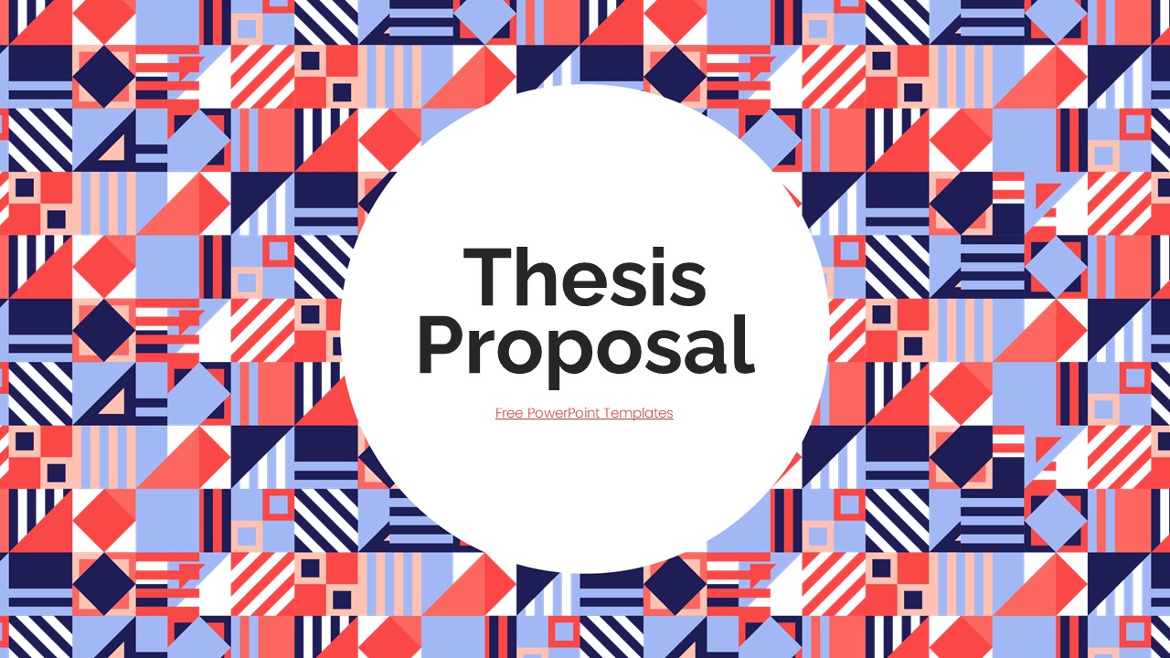 Thesis Proposal PowerPoint Template 1