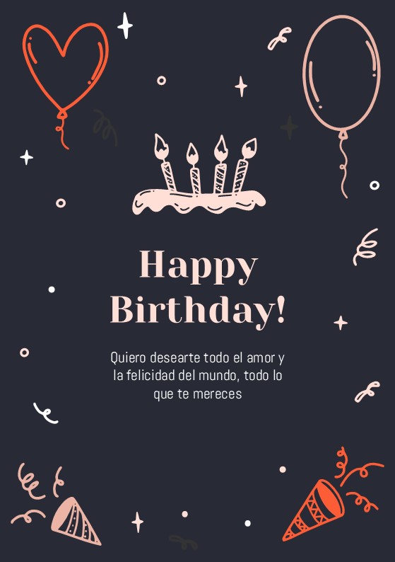 Birthday Cards Template 16