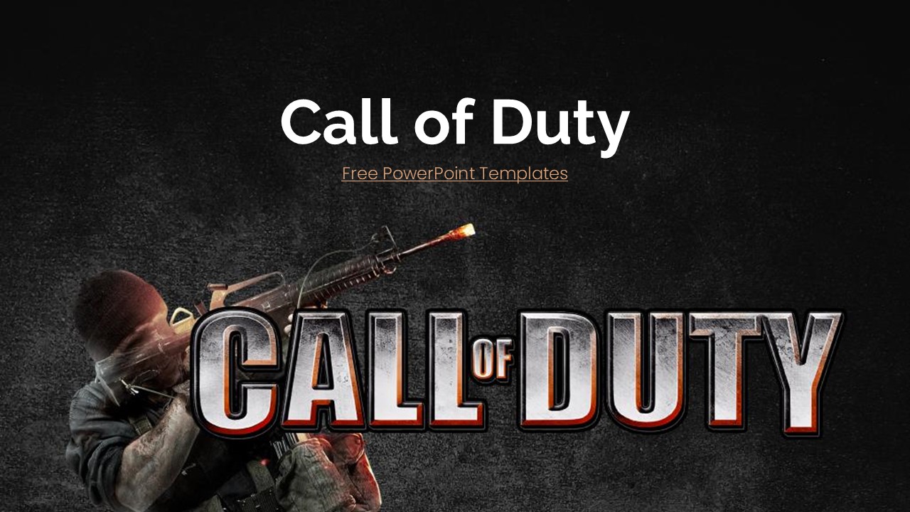 Call of Duty PowerPoint Template1