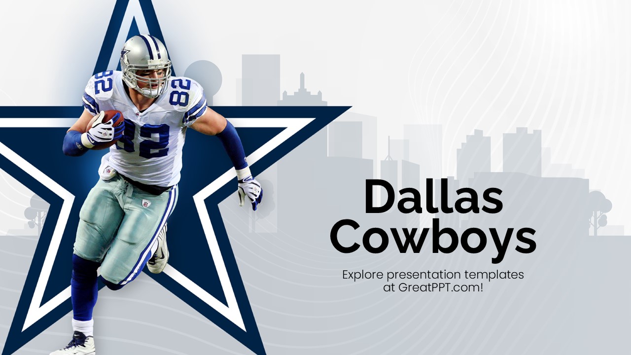 Dallas Cowboys PowerPoint Template1