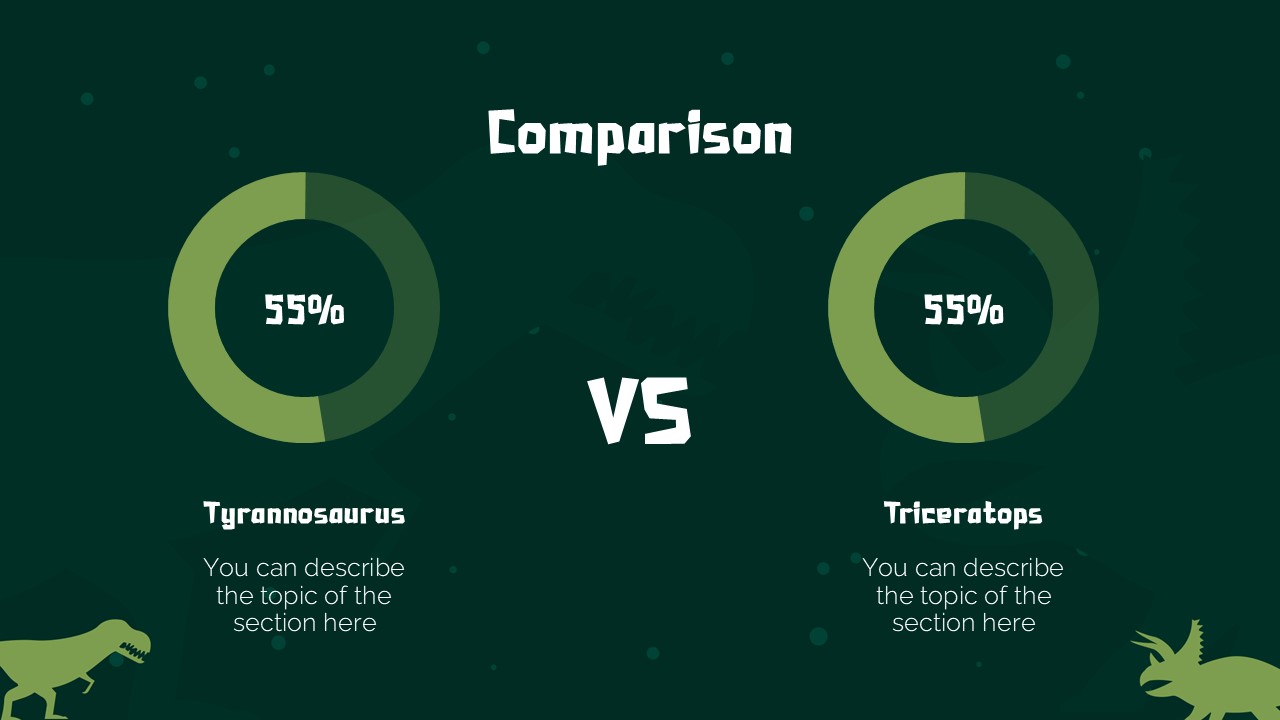 Dinosaurs PowerPoint Template 10