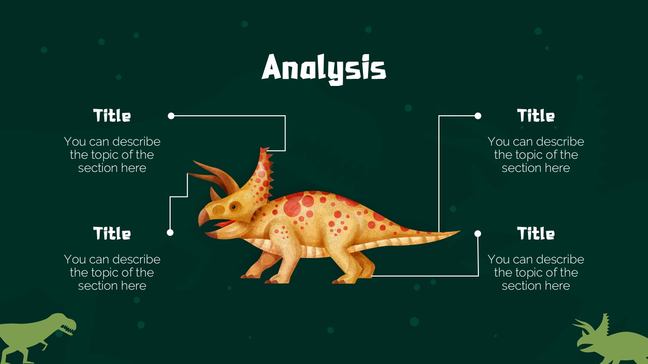 Dinosaurs PowerPoint Template 9