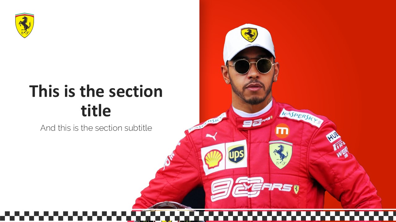 Lewis Hamilton PowerPoint Template3