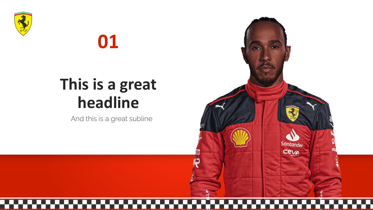 Lewis Hamilton PowerPoint Template4