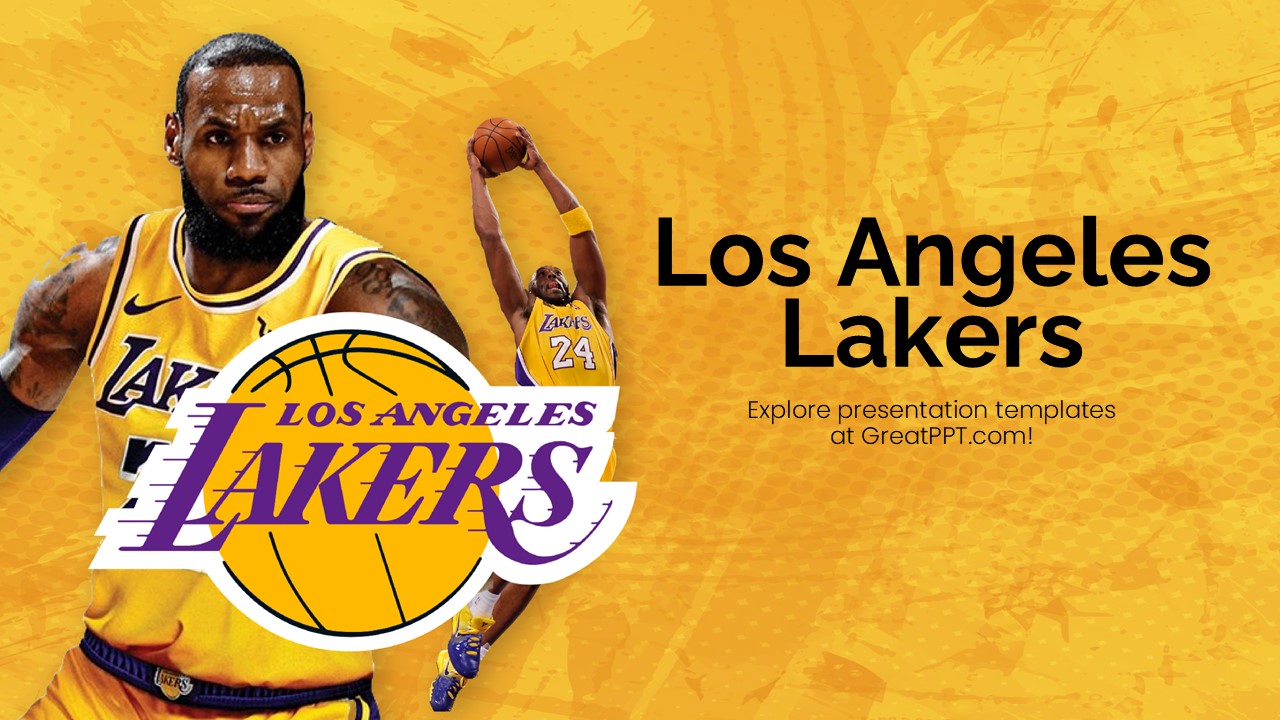 Los Angeles Lakers PowerPoint Template1