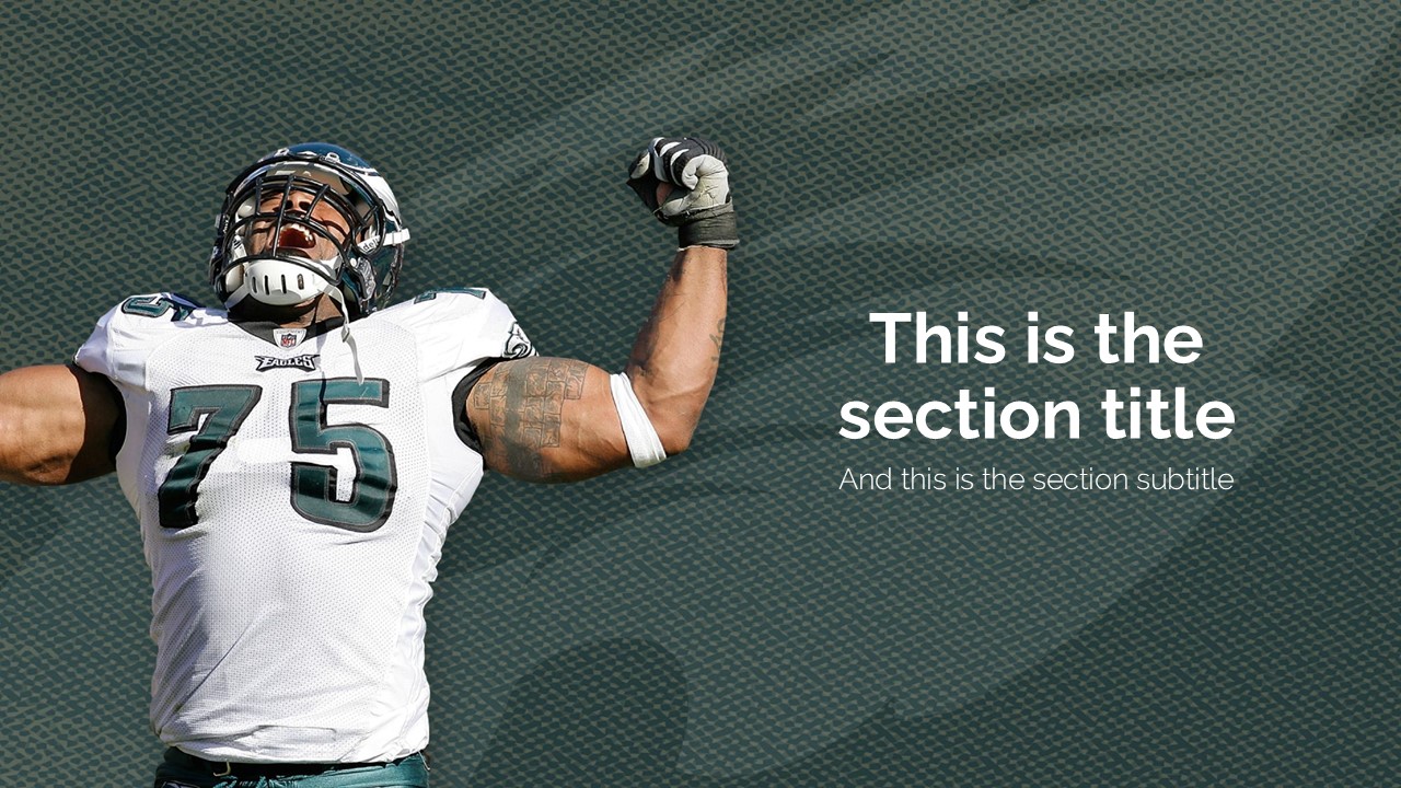 Philadelphia Eagles PowerPoint Template3