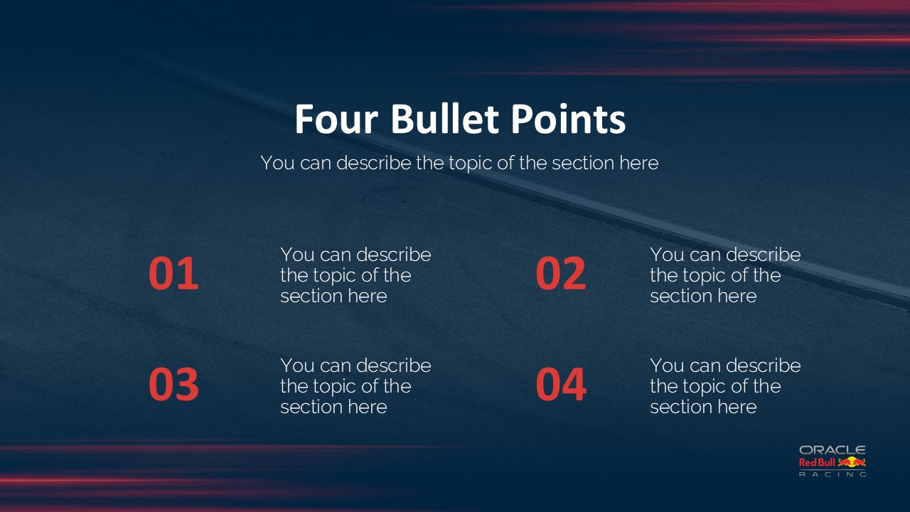 Red Bull F1 Team PowerPoint Template 4