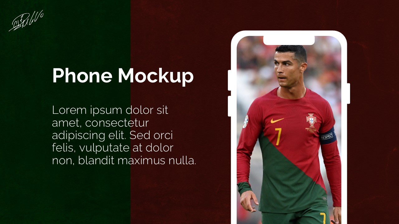 Ronaldo PowerPoint Template 10